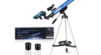 44,10€ télescope astronomique Telmi x30 / x40 avec trépied et porte-téléphone portable port inclus