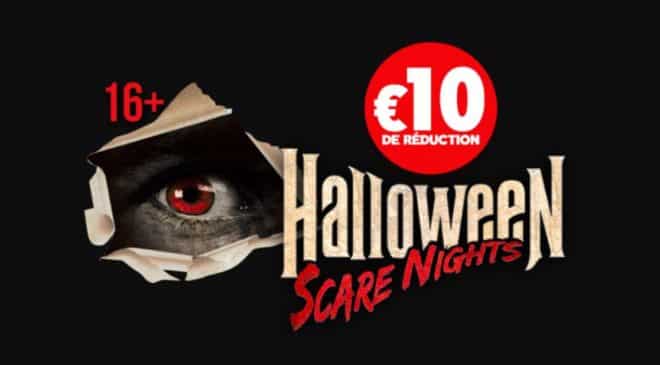 10€ de remise pour Plopsaland Halloween Scare Nights