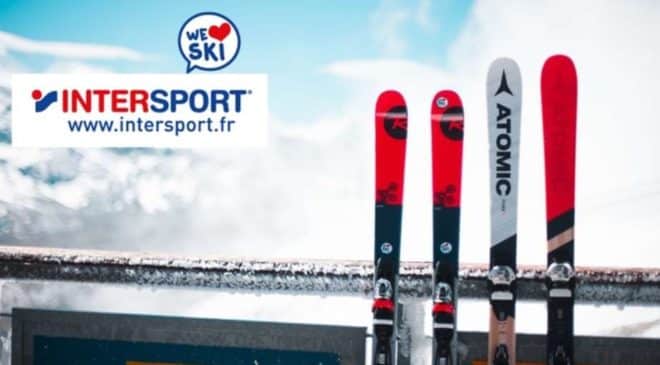 50% de remise sur Intersport location de skis