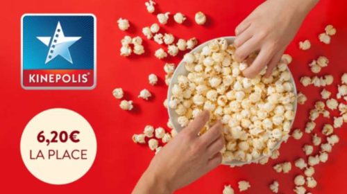 Billet de cinéma Kinepolis moins cher