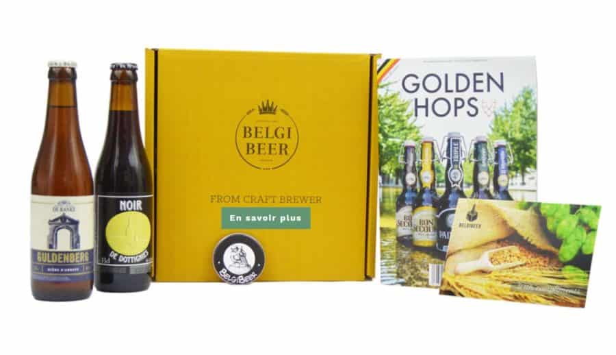 9,90€ la Box Belgibeer découverte 🍺 (2 bières, décapsuleur, livret, carte) – livraison gratuite