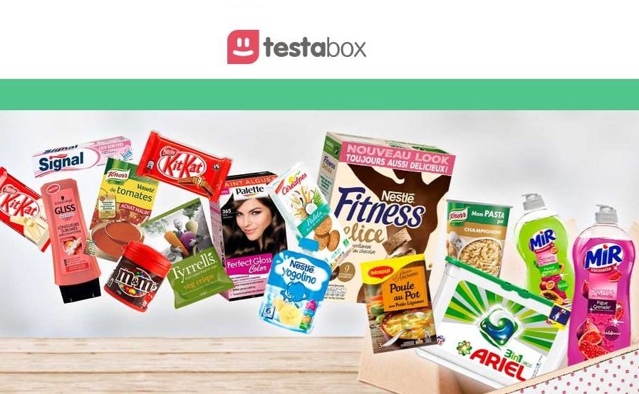 Box Testabox moins chère 10,49€ au lieu de 16,99€ – livraison gratuite