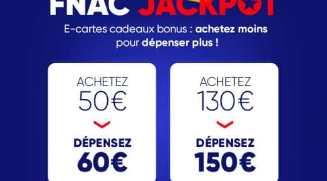 E-cartes French Days Fnac – Darty