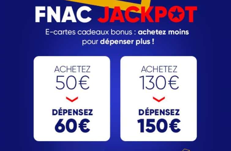 E-cartes French Days Fnac – Darty