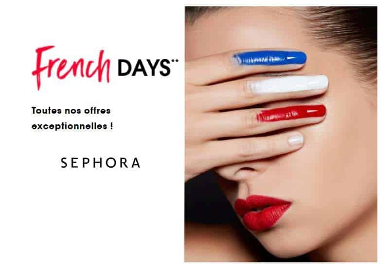 Offre French Days Sephora : -25% sur unes sélection de parfums, soins et maquillage