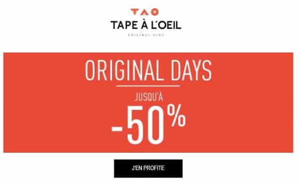 Original Days Tape à l’œil