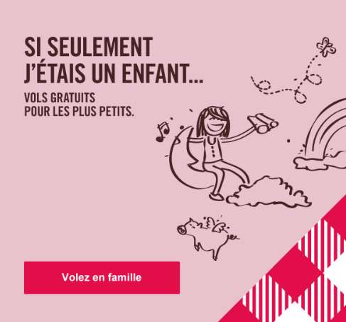 Offre famille Volotea : 1 billet d’avion adulte = le billet enfant gratuit (jusqu’à 12 ans) ✈️