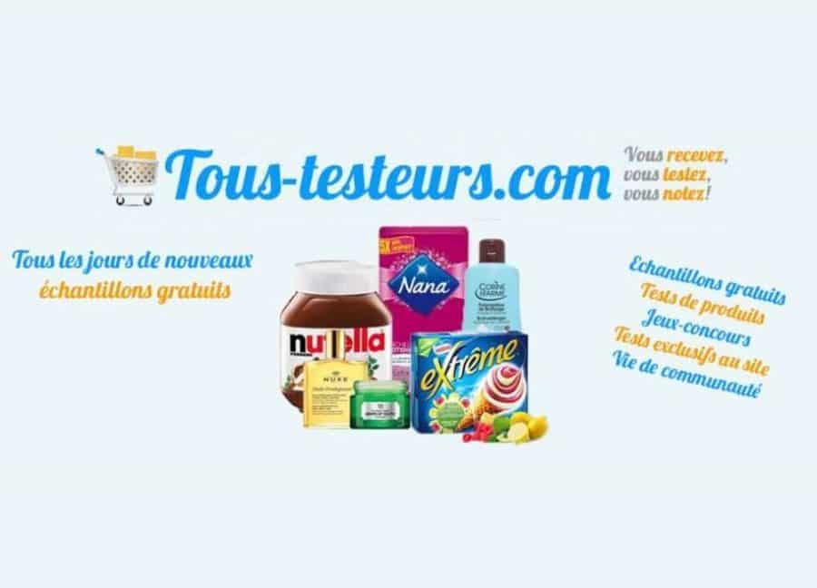 Recevez des échantillons et devenez testeur en vous inscrivant sur Tous-Testeurs