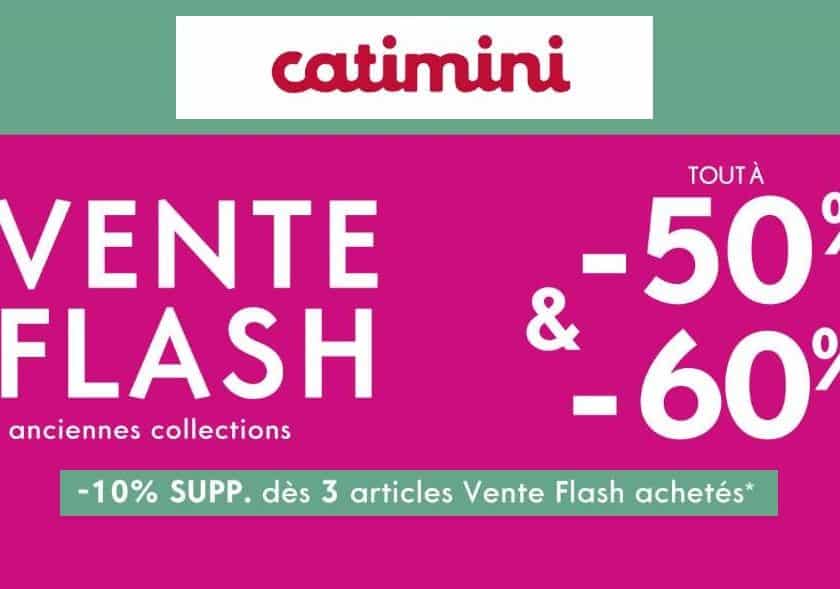 Vente flash Catimini tout à -50% et -60%