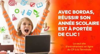 Vente privée Bordas Soutien Scolaire illimité : 9€ les 3 mois, 19€ les 6 mois, 29€ l’année (au lieu de 88€)