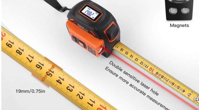 mètre ruban - télémètre laser Tacklife TM-L01 PROMOTION