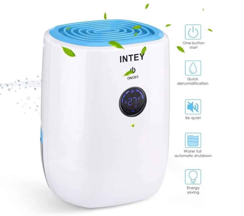 petit déshumidificateur électrique Intey 800Ml