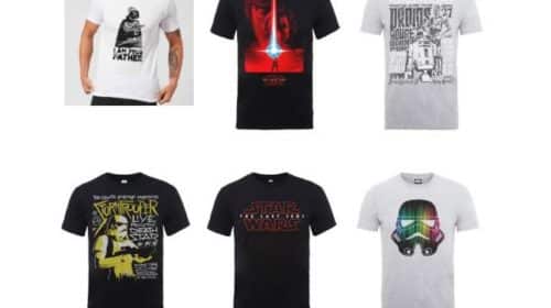 t-shirt officiel Star Wars pour homme, femme ou enfant