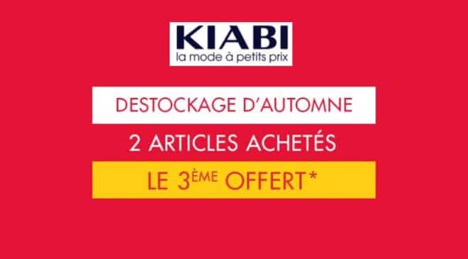 Derniers jours du déstockage Kiabi 