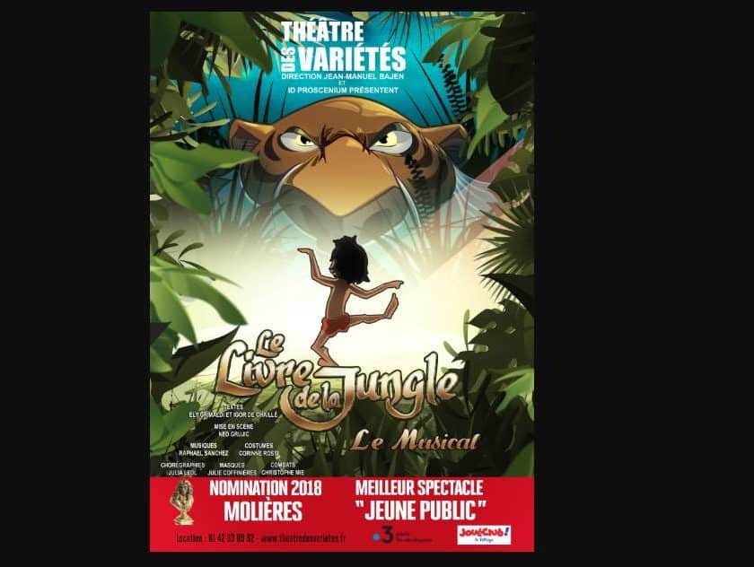 Billet comédie musicale Le livre de la jungle pas cher