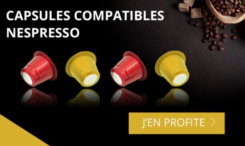 Bon d’achat Monexpresso : 10€ les 25€ d’achat de capsules compatibles Nespresso