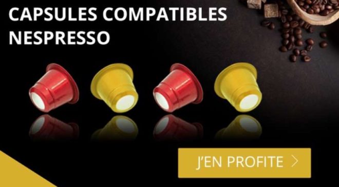 Bon d’achat Monexpresso capsules compatibles Nespresso
