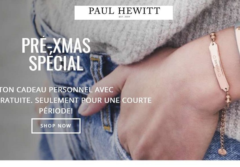 Bon plan gravure offerte sur les bracelets Paul Hewitt