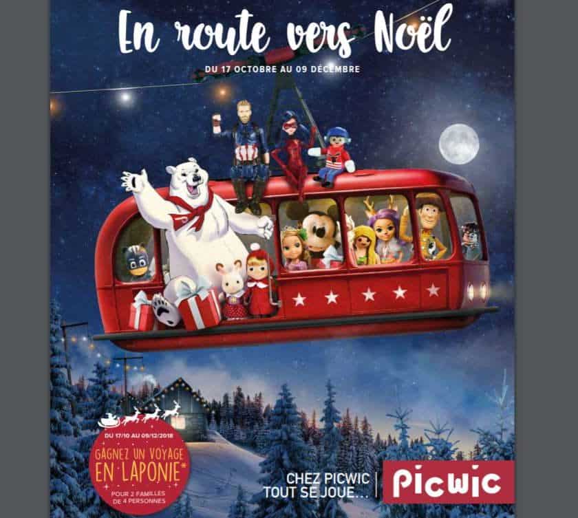 Catalogue des jouets Picwic Noel 2018