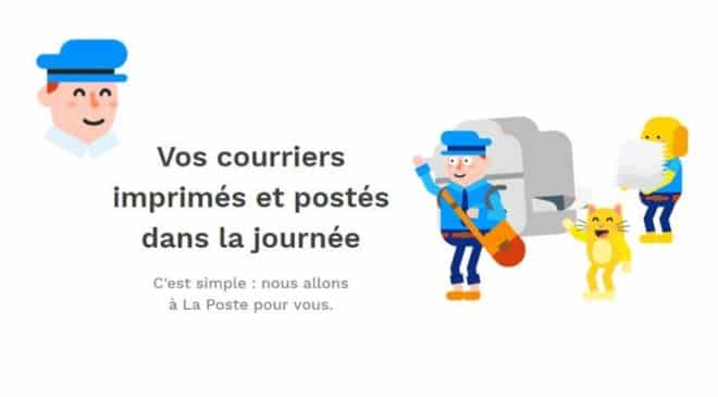 Merci Facteur s’occupe d’imprimer et envoyer vos lettres, cartes et photos à votre place