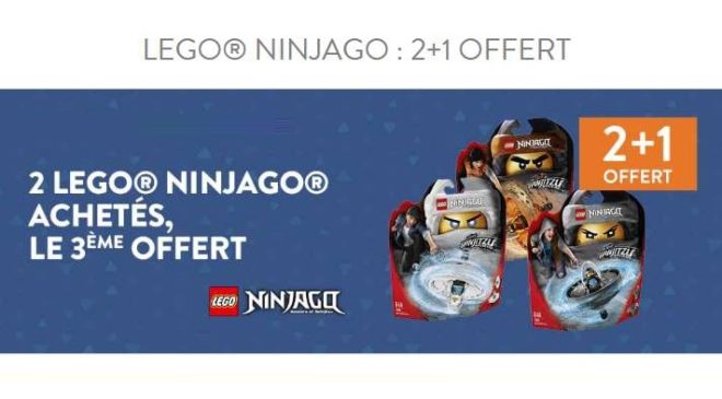 Offre Lego Ninjago sur Cultura