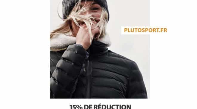 Offre Plutosport code promo manteaux