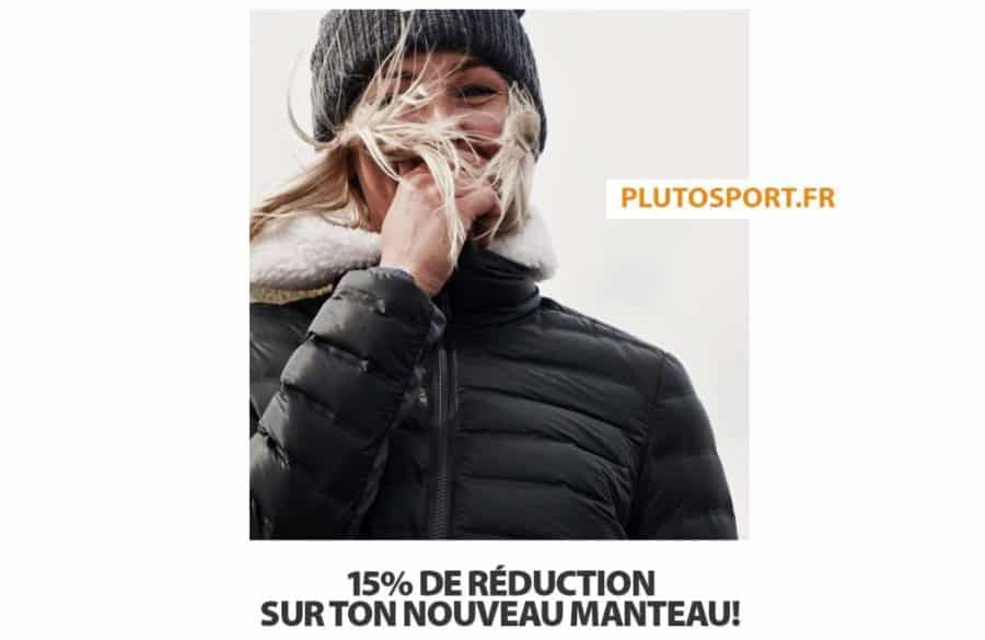 Offre Plutosport : 15% de remise sur les manteaux (Napapijri, The North Face, Superdry….) – même promo