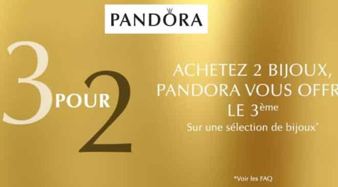 Offre le troisième bijou Pandora offert