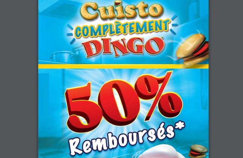 Offre remboursement flash Cuisto Dingo Goliath