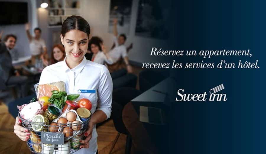 Rosedeal Sweet Inn : 5€ le bon d’achat de 80€ (hébergement appartement en Europe avec prestations hôtel haut de gamme)