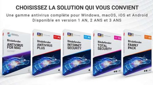 Vente Privée Bitdefender logiciels moitié prix