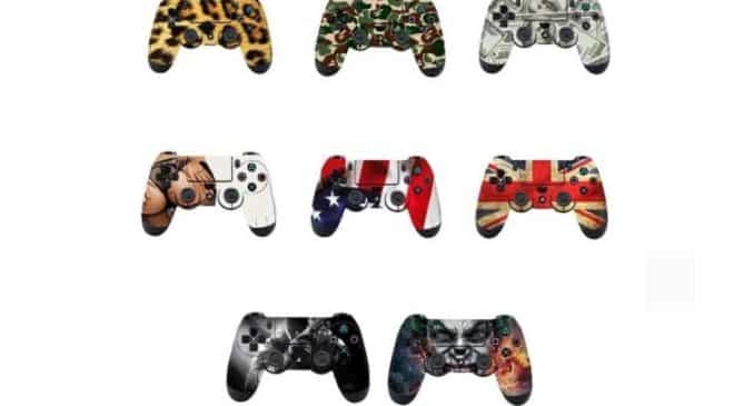 autocollants pour manette PS4 pas chers TOMTOP