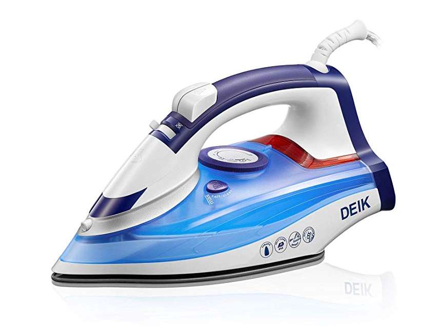 Flash : 18,80€ le fer à repasser Deik avec semelle antiadhérente céramique 2200W