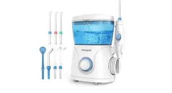 25,99€ le jet dentaire électrique Homgeek (7 buses, 10 niveaux de pression, réservoir 600Ml) – port inclus