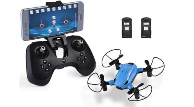 mini-drone avec camera HD 720p Helifar Wifi