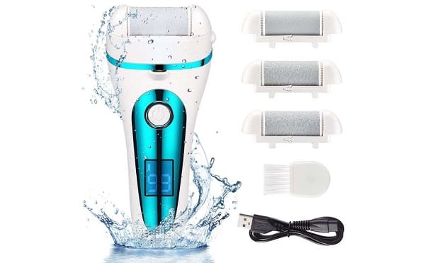 râpe anti-callosités à pied Yumcute rechargeable 2 vitesses