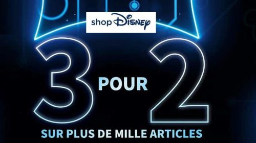 2 articles achetés sur Disney Store