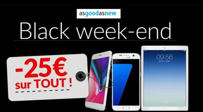 25€ de réduction sur Asgoodasnew smartphones, tablettes… reconditionnés à neuf garantie