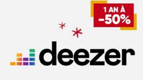 Abonnement Deezer Premium Moitié Prix