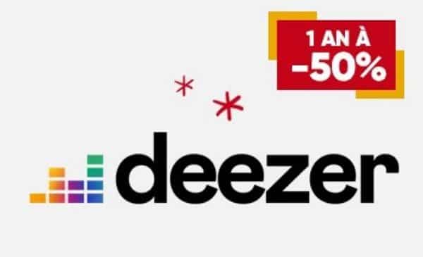 Abonnement Deezer Premium Moitié Prix