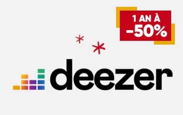 Abonnement Deezer Premium Moitié Prix