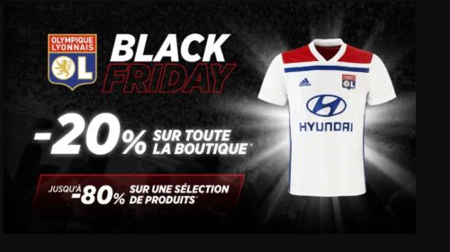 Black Friday Boutique Olympique Lyonnais
