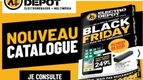 Black Friday Electro Depot découvrir les promotions à saisir dès aujourd’hui