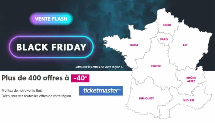 -40% sur 500 spectacles, concerts partout en France pour le Black Friday Ticketmaster