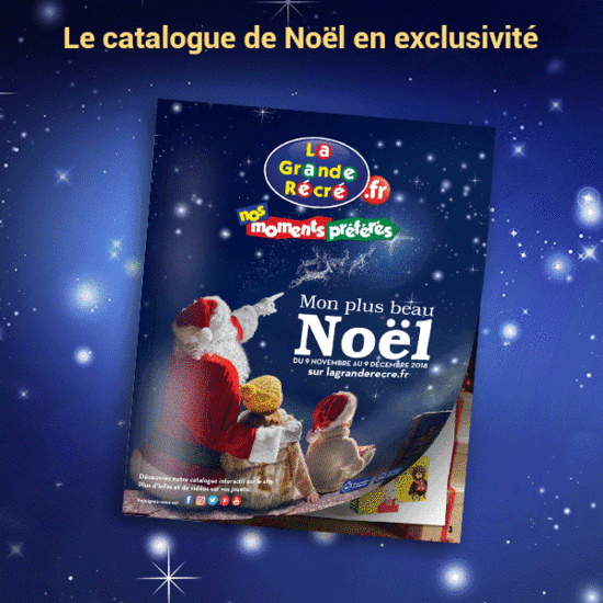 Catalogue des jouets Grande Récré Noel 2018