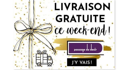 Code promo livraison gratuite Passage du Desir