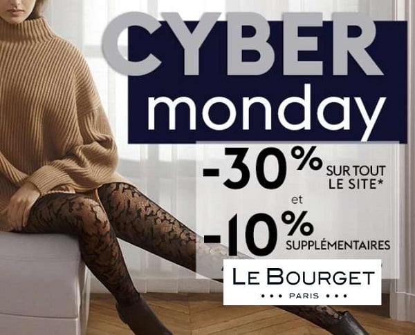 Cyber Monday Le Bourget : 40% de remise sur tout (30% + 10%)