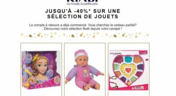 Vente flash de jouets sur Kiabi : jusqu’à -40% sur plus de 250 articles
