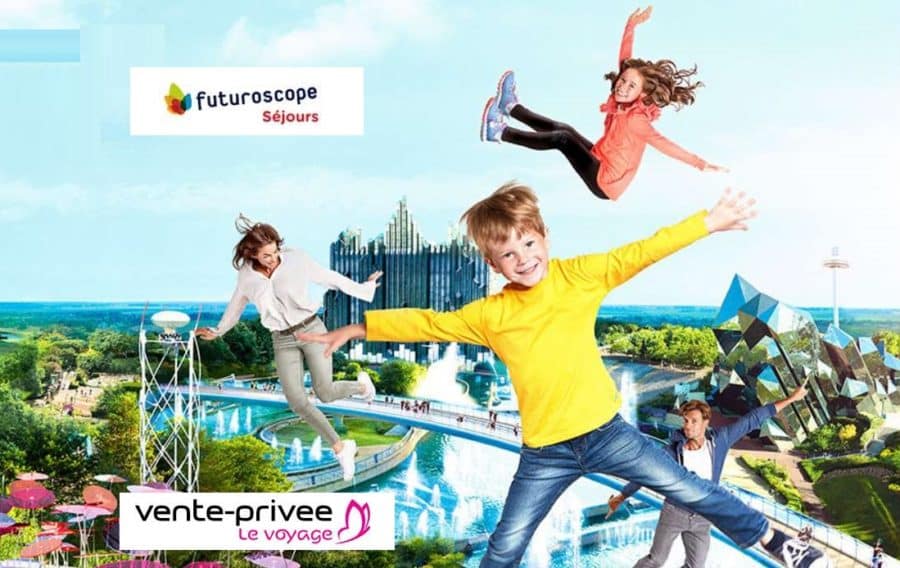 Vente privée Séjour Futuroscope : à partir de seulement 104€ (offre 2 ou 3 jours)