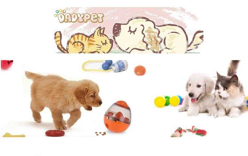 balle-distributeur de croquettes chien ou chat DADYPET